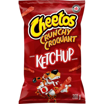 Cheetos Crunchy Ketchup flavoured Snacks, 268 g.