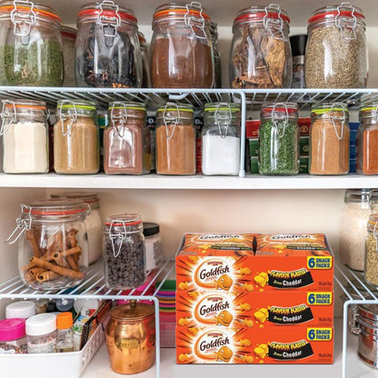 Goldfish® Flavour Blasted® Xtreme Cheddar Crackers Snack Packs 156g (6 x 26g bags), Cheddar Crackers 6 x 28g Packs