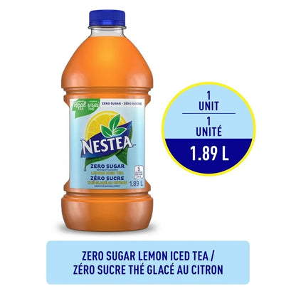 Nestea® Zero Sugar Iced Tea 1.89L, NESTEA ZERO LEMON TEA JUG