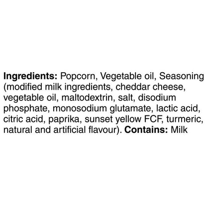 Cheetos Cheddar flavour Seasoned Popcorn, 180 g.