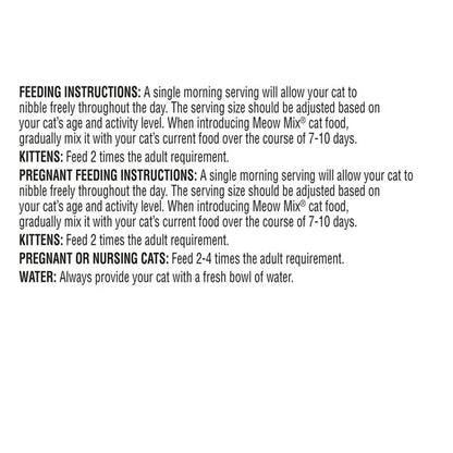 Meow Mix Cat Food Original Choice 7.25 kg, Meow Mix 7.25KG